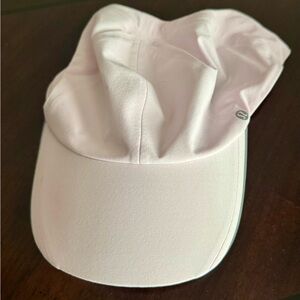 Lululemon Women’s Fast and Free Ponytail Running Hat, Pink Organza, never worn